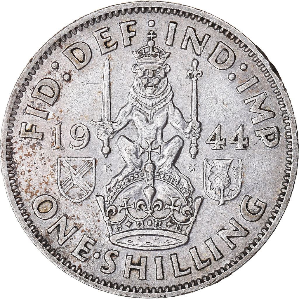 United Kingdom | 1 Shilling Coin | George VI | KM:854 | 1937 - 1946