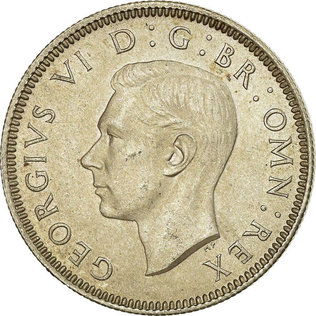 United Kingdom | 1 Shilling Coin | George VI | KM:854 | 1937 - 1946