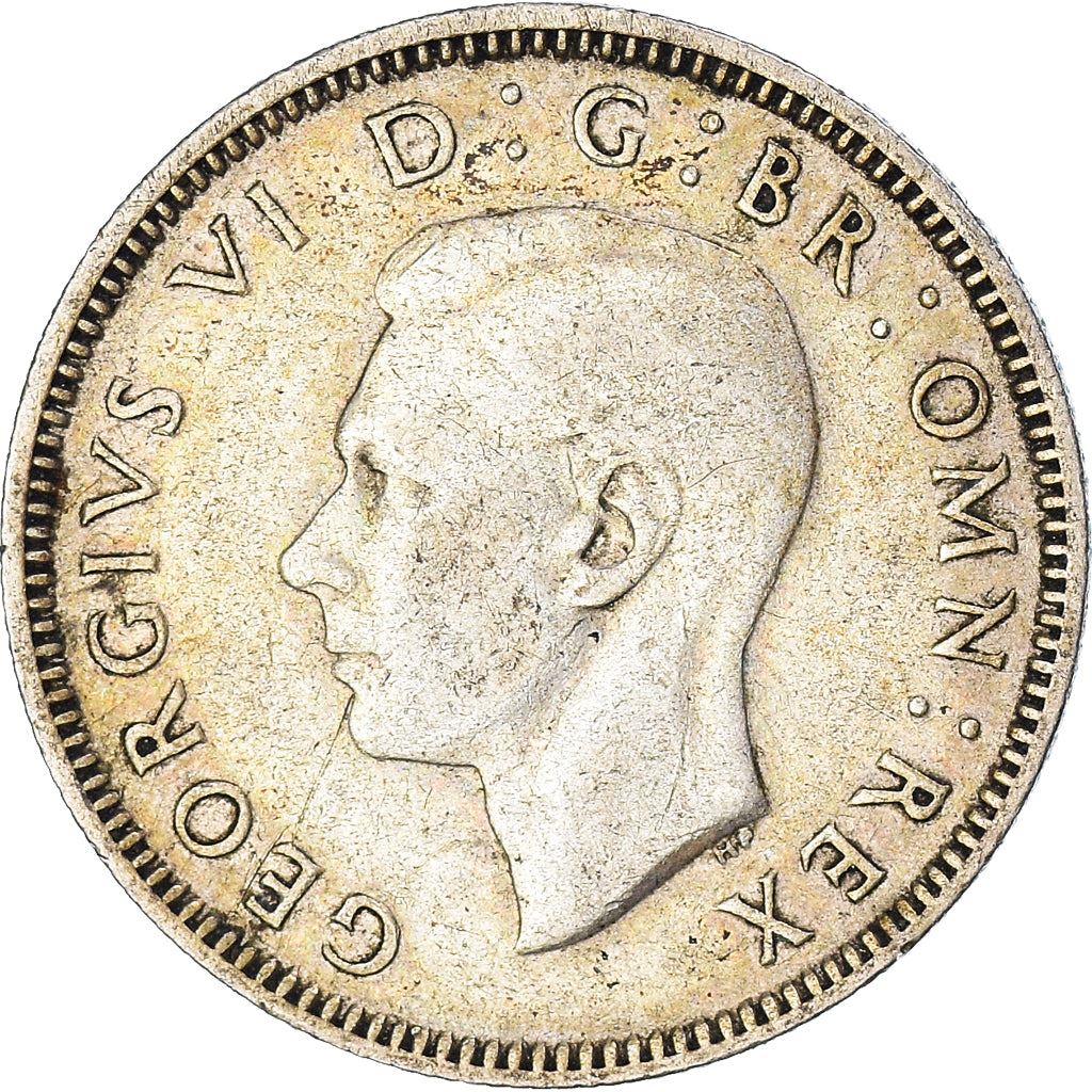 United Kingdom | 1 Shilling Coin | George VI | KM:854 | 1937 - 1946