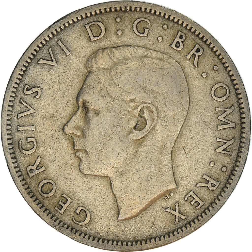 United Kingdom | 1/2 Crown Coin | George VI | Km:866 | 1947 - 1948
