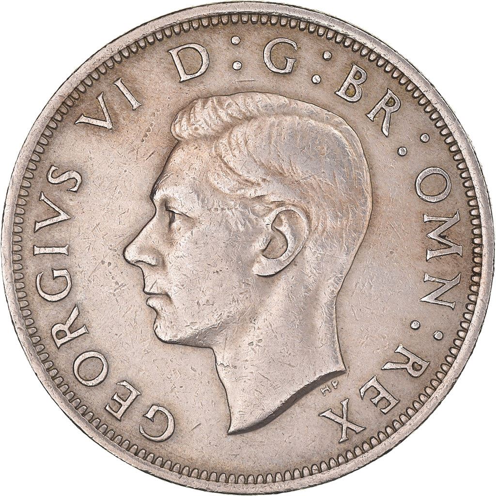 United Kingdom | 1/2 Crown Coin | George VI | Km:866 | 1947 - 1948