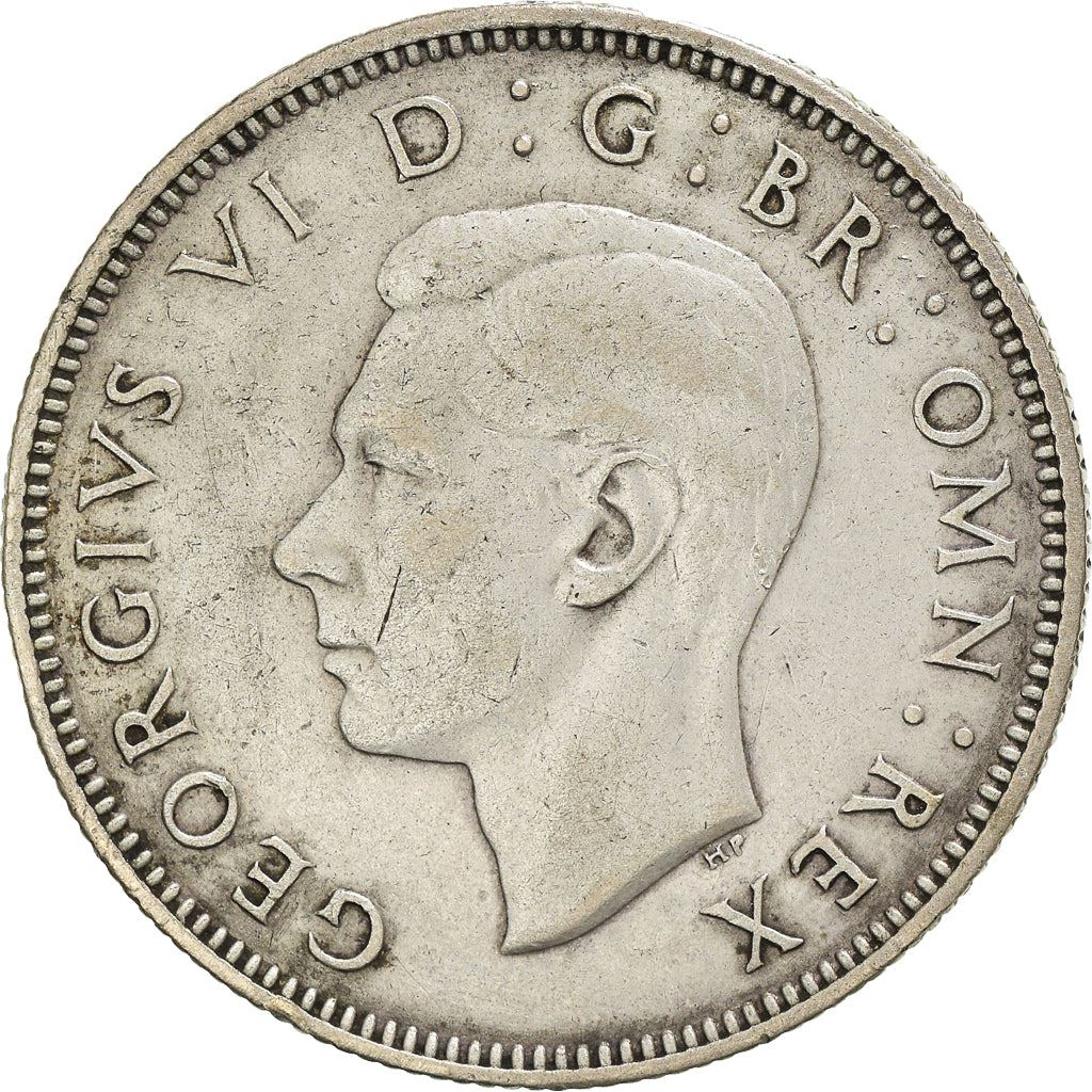 United Kingdom | 2 Shillings Coin | George VI | KM:855 | 1937 - 1946