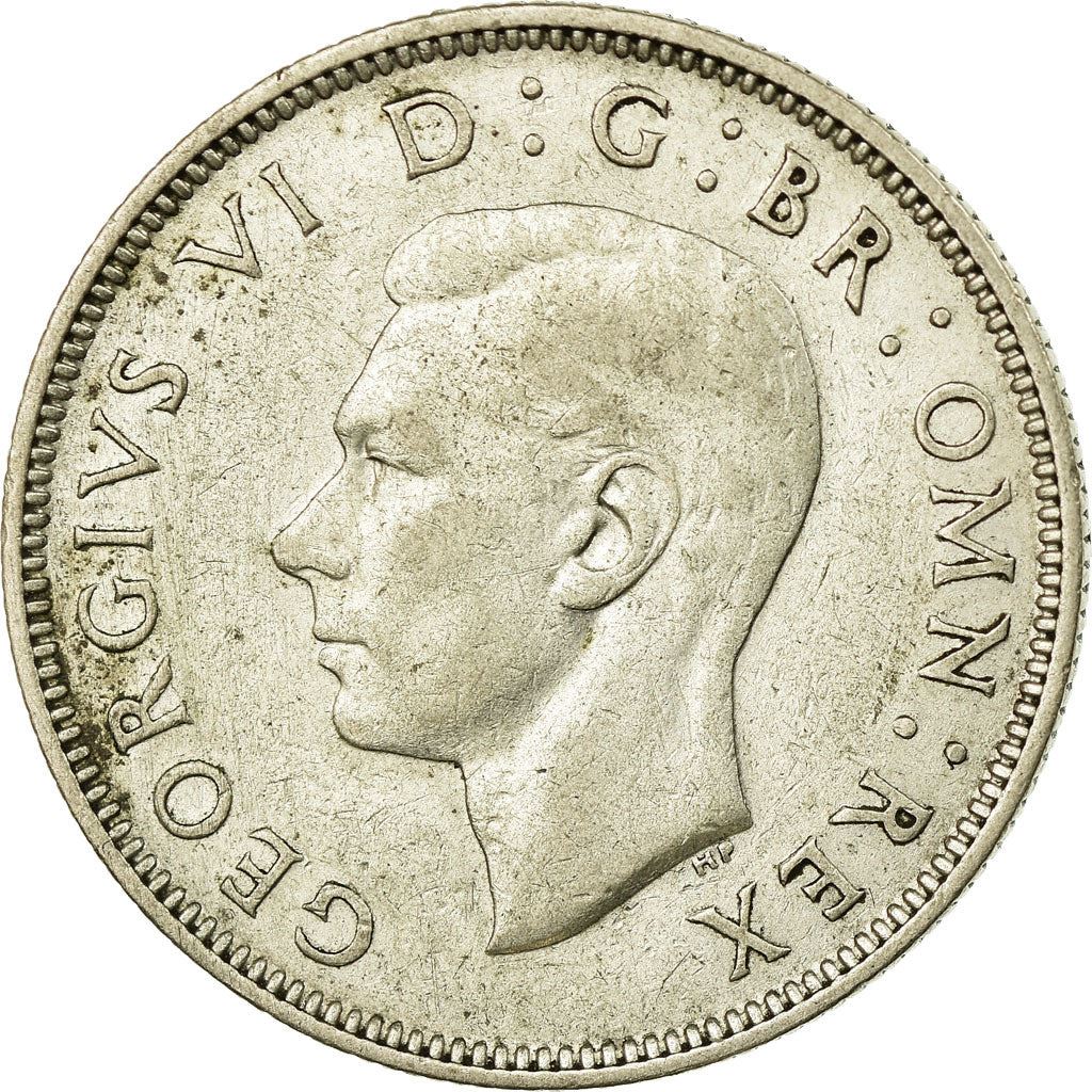 United Kingdom | 2 Shillings Coin | George VI | KM:855 | 1937 - 1946