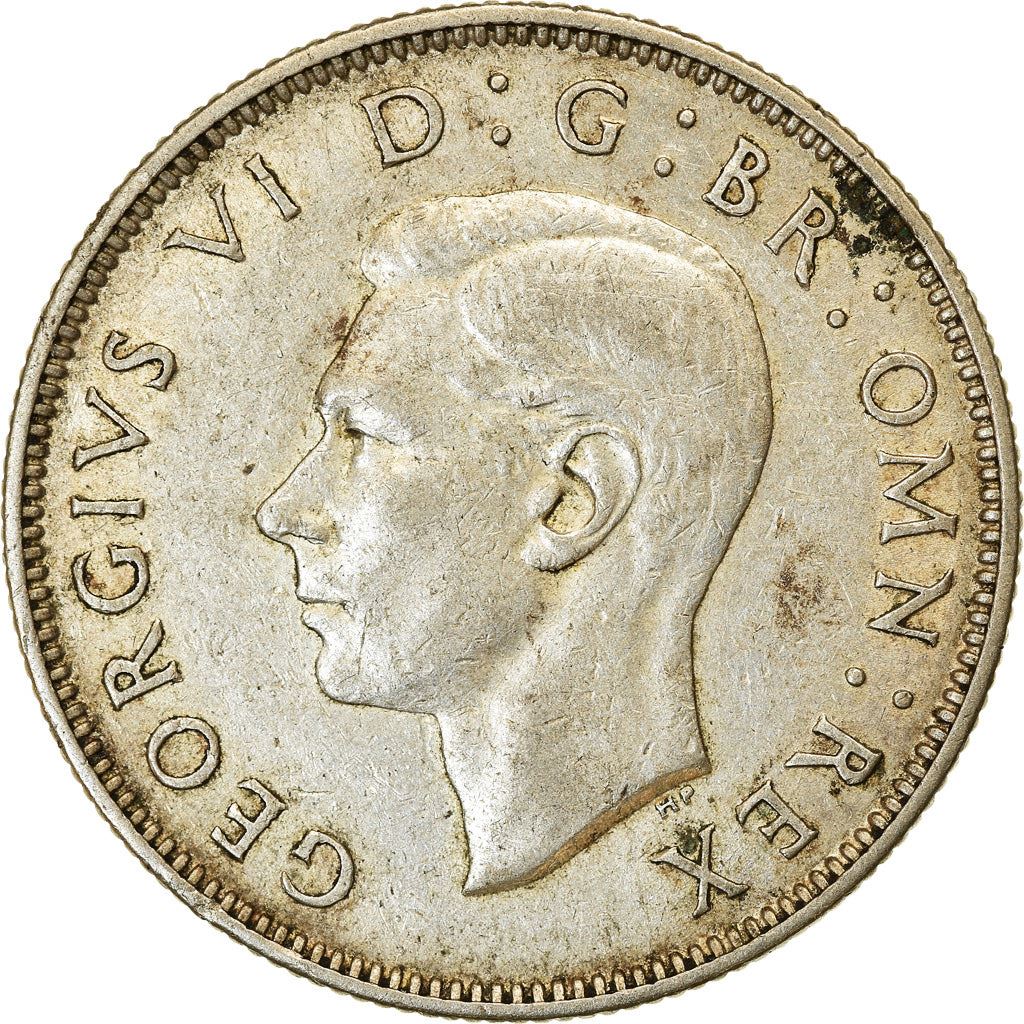 United Kingdom | 2 Shillings Coin | George VI | KM:855 | 1937 - 1946