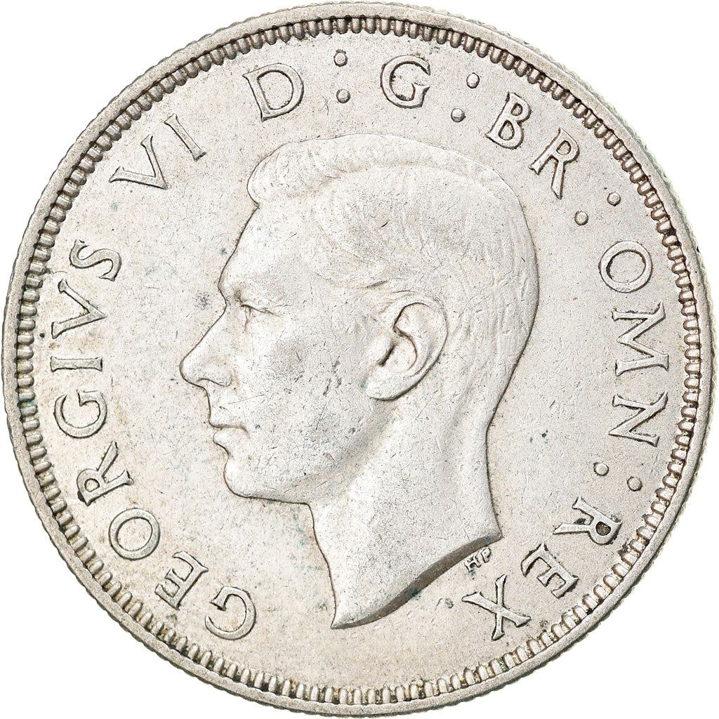United Kingdom | 2 Shillings Coin | George VI | KM:855 | 1937 - 1946