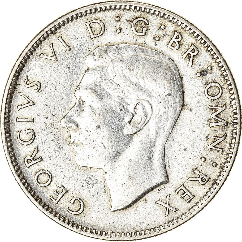United Kingdom | 2 Shillings Coin | George VI | KM:855 | 1937 - 1946