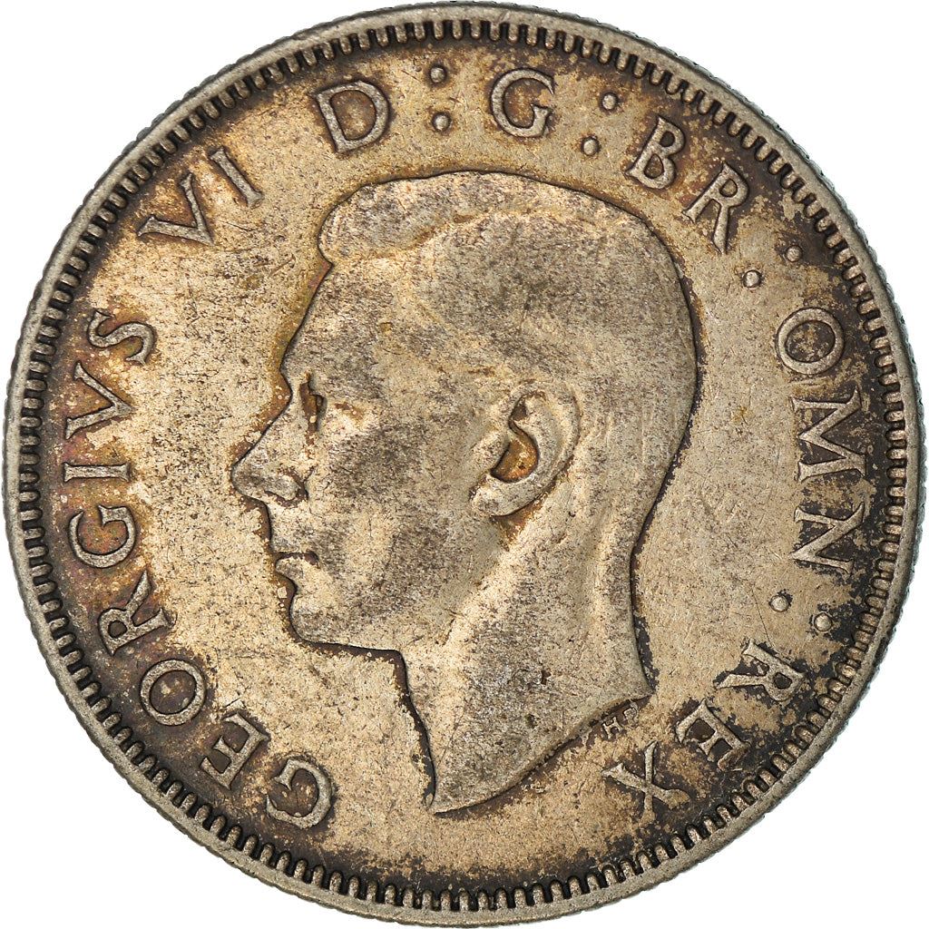 United Kingdom | 2 Shillings Coin | George VI | KM:855 | 1937 - 1946