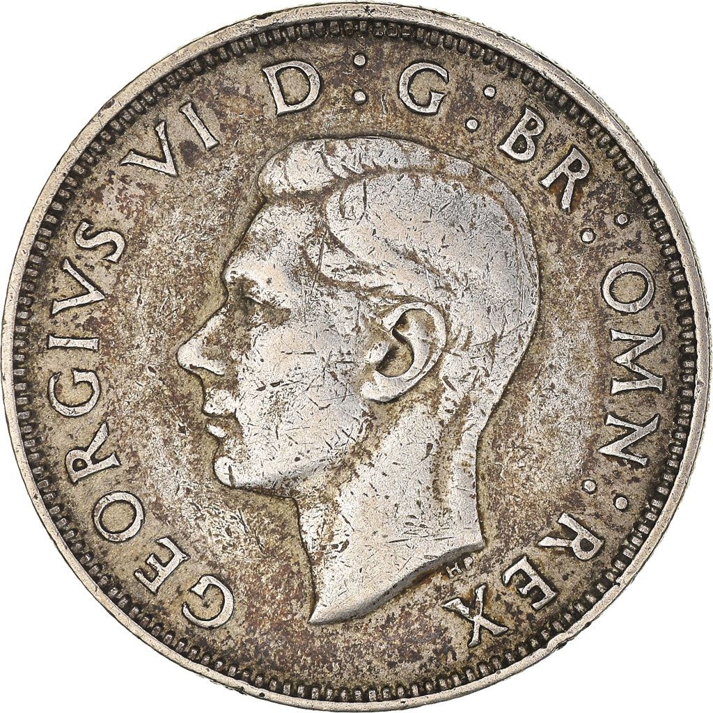 United Kingdom | 2 Shillings Coin | George VI | KM:855 | 1937 - 1946