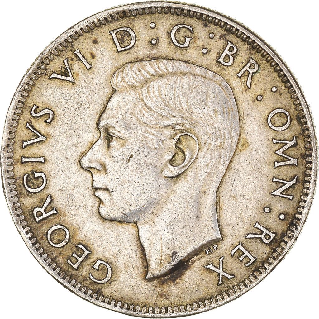 United Kingdom | 2 Shillings Coin | George VI | KM:855 | 1937 - 1946