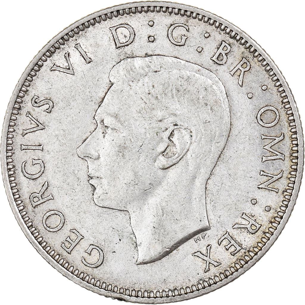 United Kingdom | 2 Shillings Coin | George VI | KM:855 | 1937 - 1946