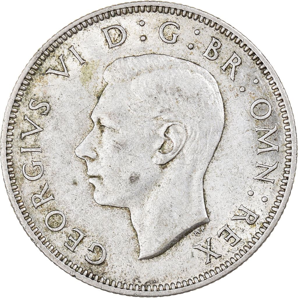 United Kingdom | 2 Shillings Coin | George VI | KM:855 | 1937 - 1946
