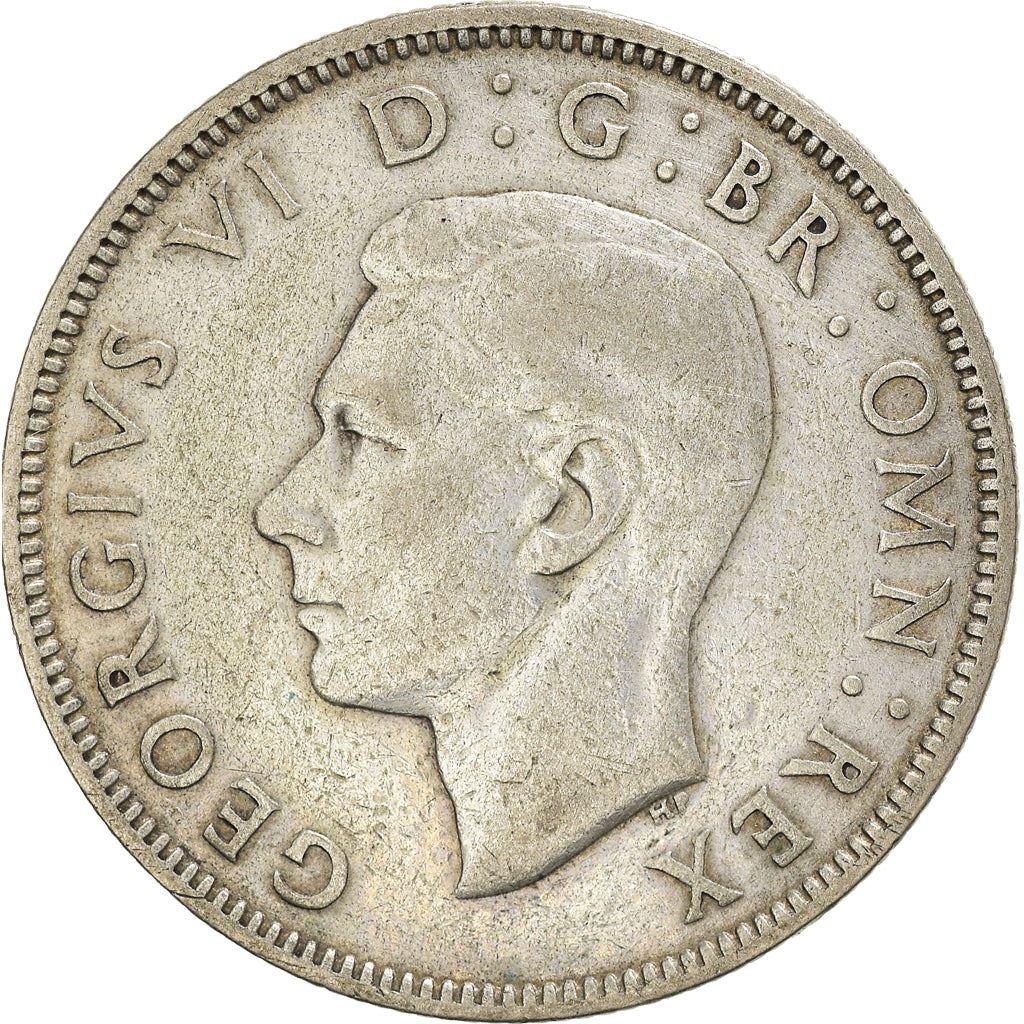 United Kingdom | 2 Shillings Coin | George VI | KM:855 | 1937 - 1946