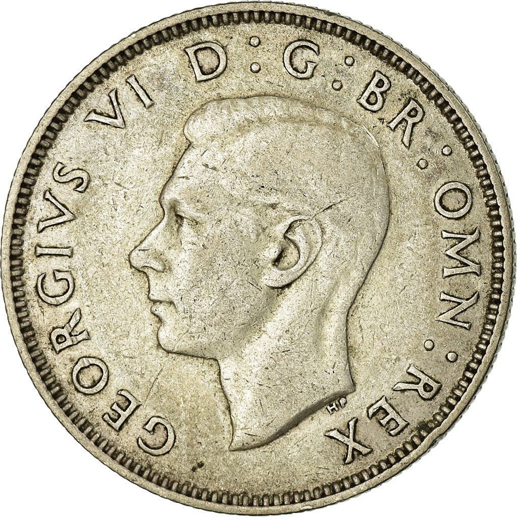 United Kingdom | 2 Shillings Coin | George VI | KM:855 | 1937 - 1946