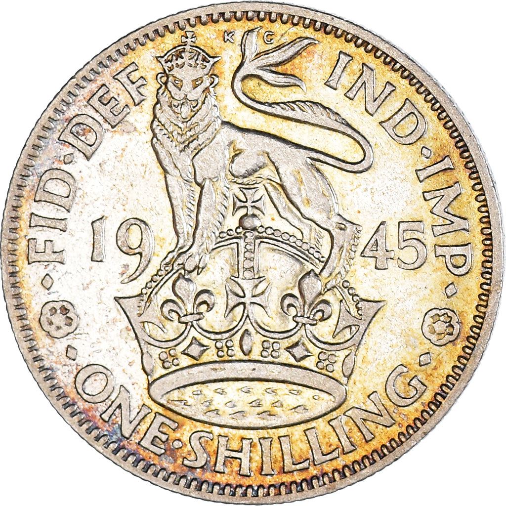 United Kingdom | 2 Shillings Coin | George VI | KM:855 | 1937 - 1946