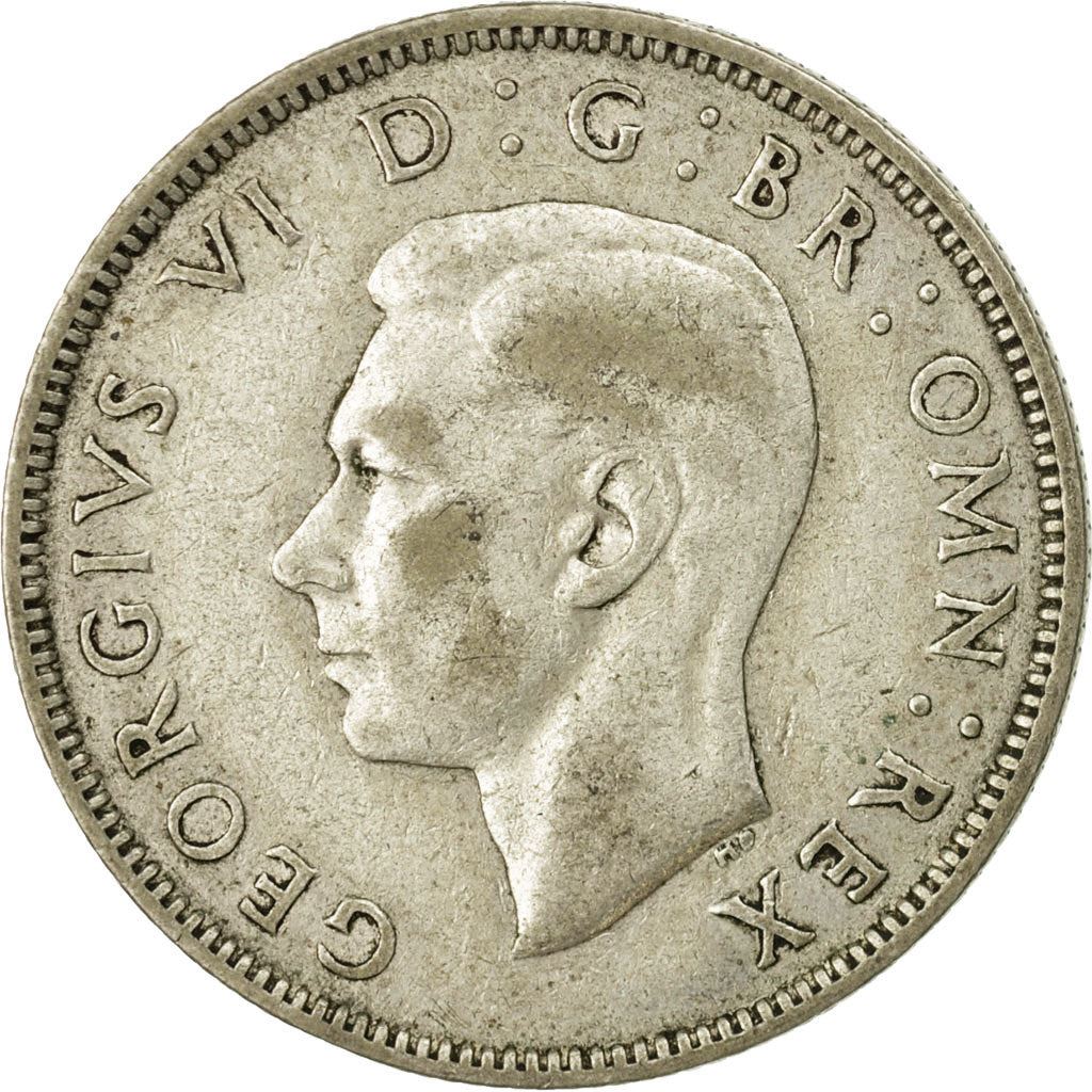 United Kingdom | 2 Shillings Coin | George VI | KM:855 | 1937 - 1946