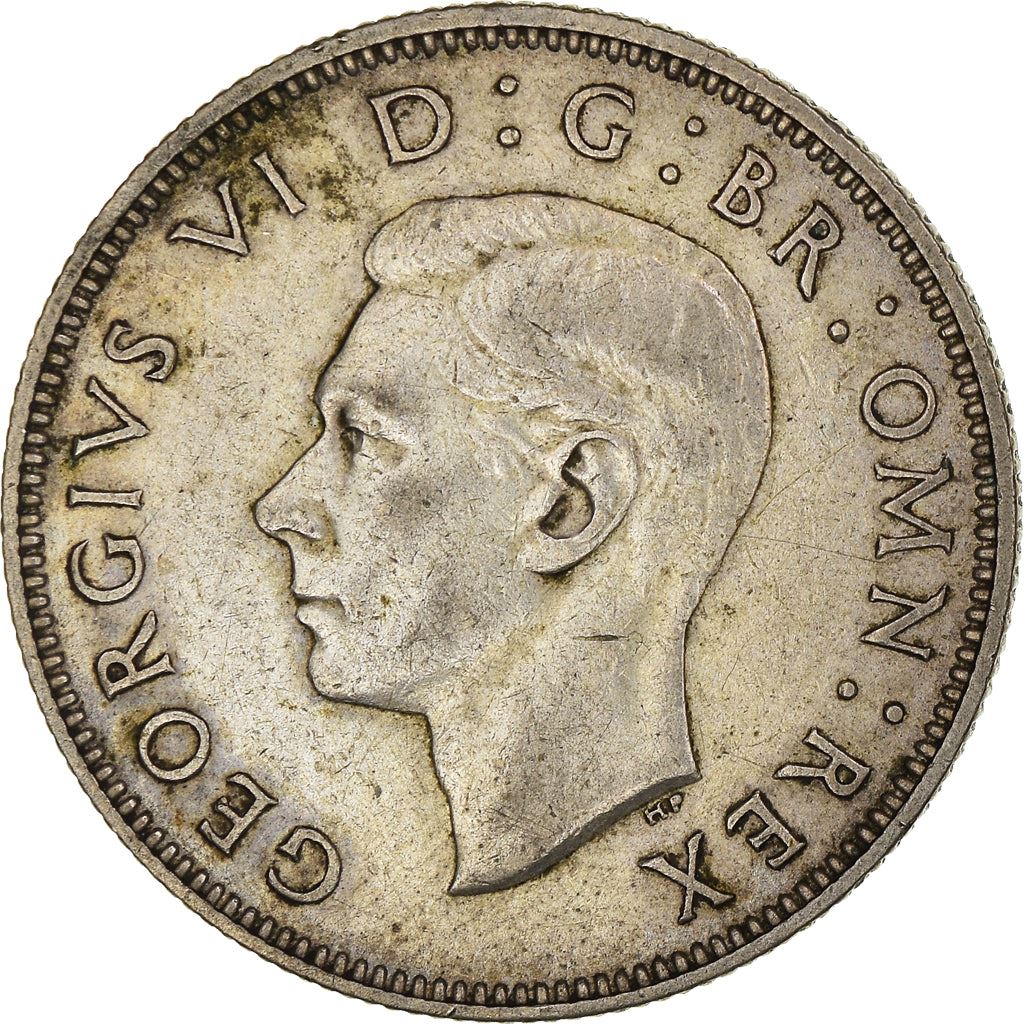 United Kingdom | 2 Shillings Coin | George VI | KM:855 | 1937 - 1946