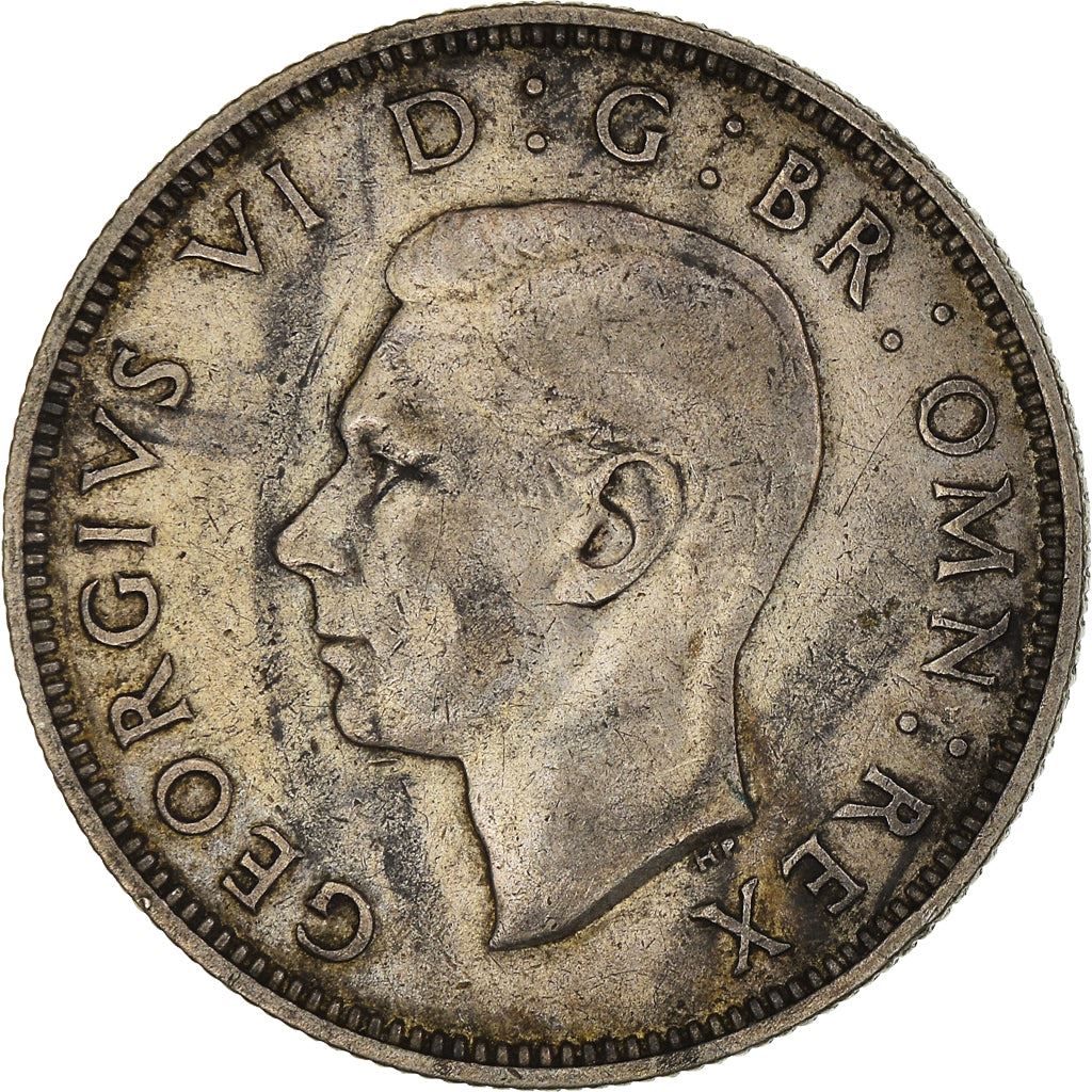 United Kingdom | 2 Shillings Coin | George VI | KM:855 | 1937 - 1946