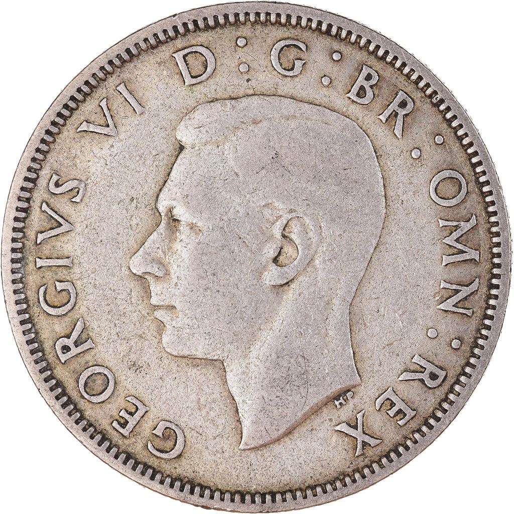 United Kingdom | 2 Shillings Coin | George VI | KM:855 | 1937 - 1946