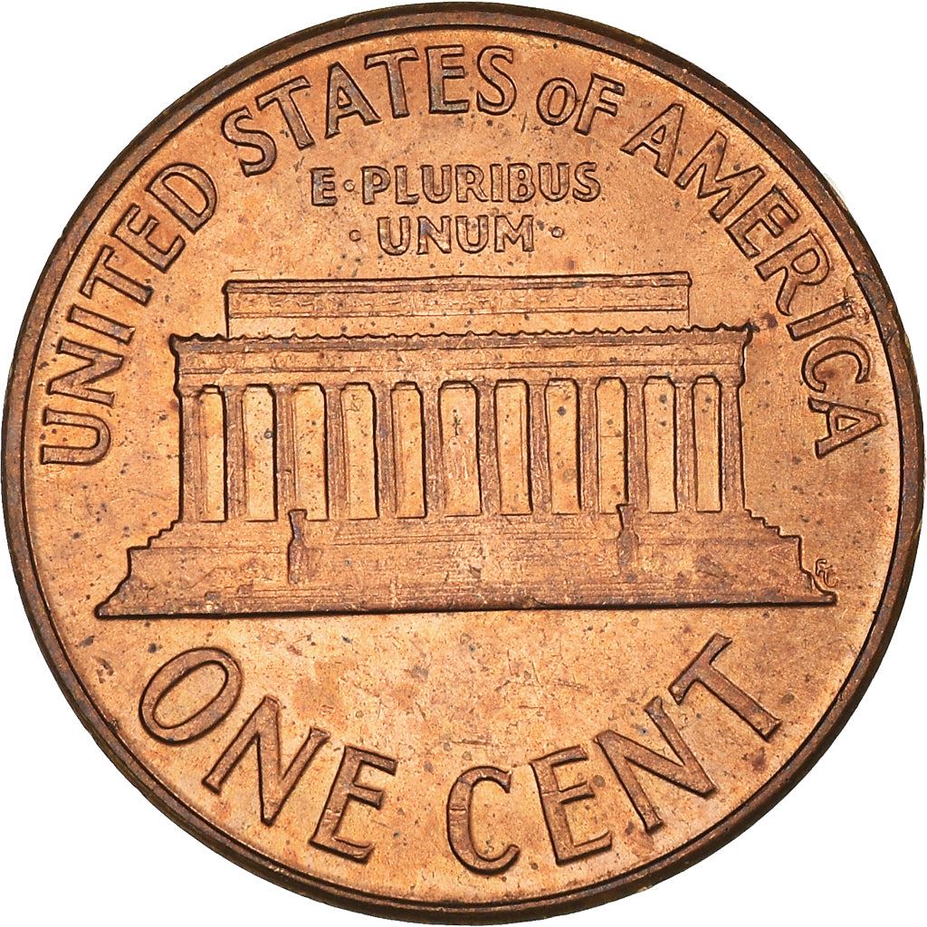 United States | American 1 Cent Coin | Abraham Lincoln | KM201 | 1959 - 1982
