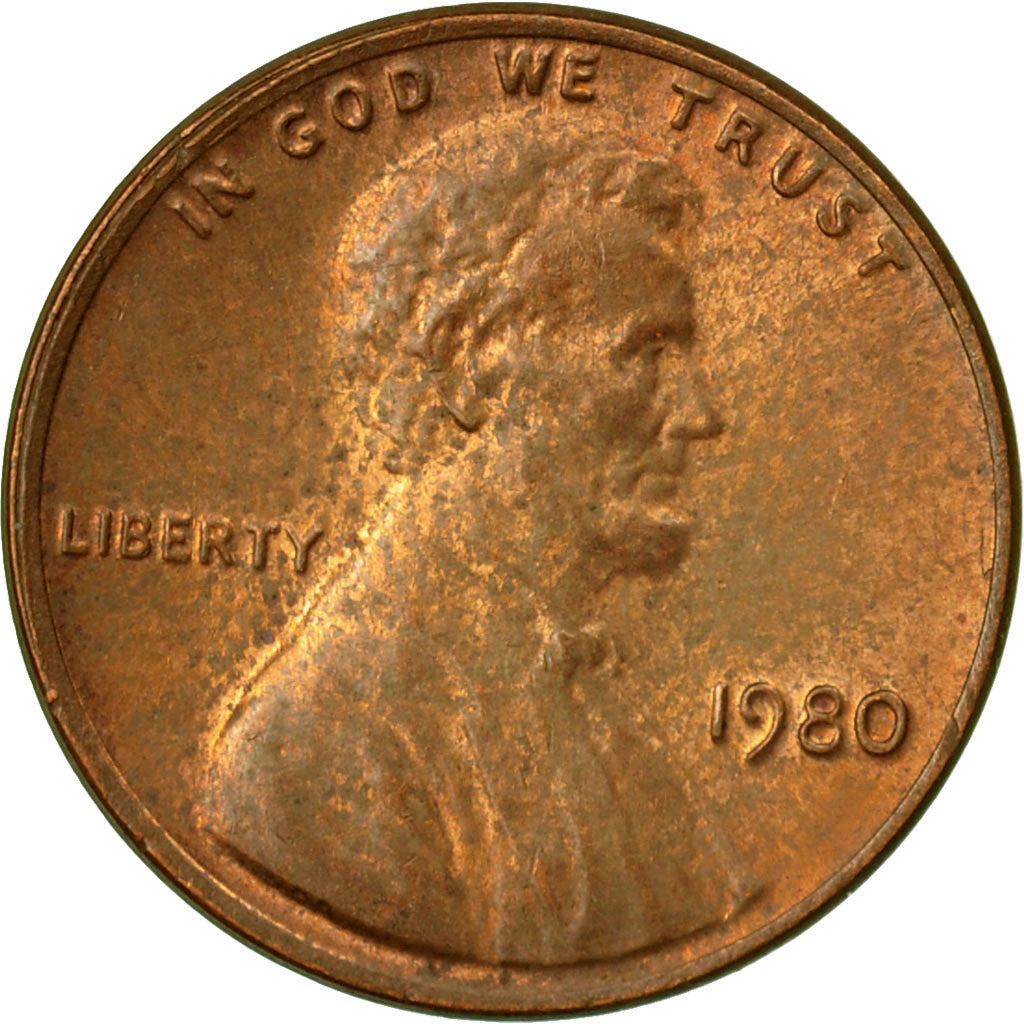 United States | 1 Cent Coin | Abraham Lincoln | KM:201 | 1959 - 1982