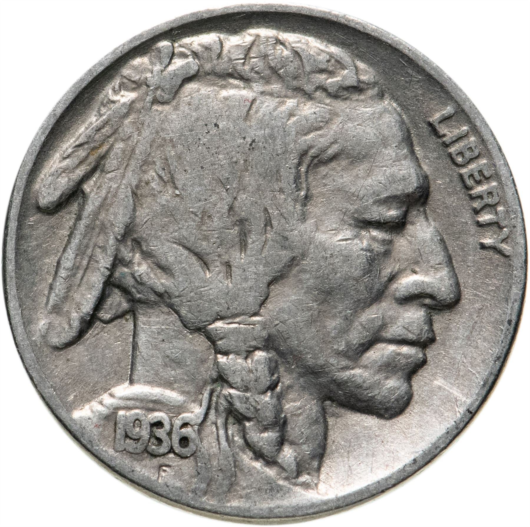 United States | 5 Cents Coin | American bison | KM:134 | 1913 - 1938