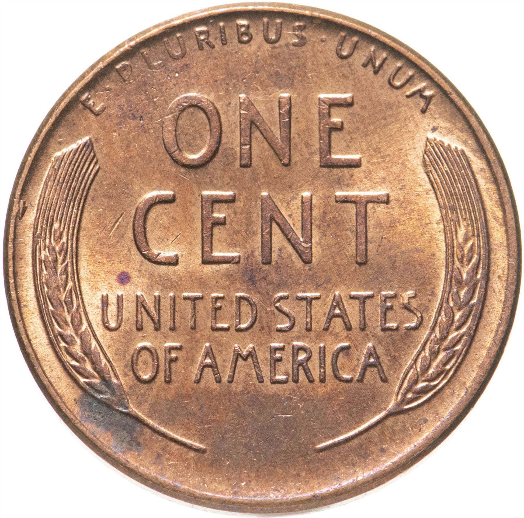 United States | 1 Cent Coin | Abraham Lincoln | KM:132 | 1909 - 1958