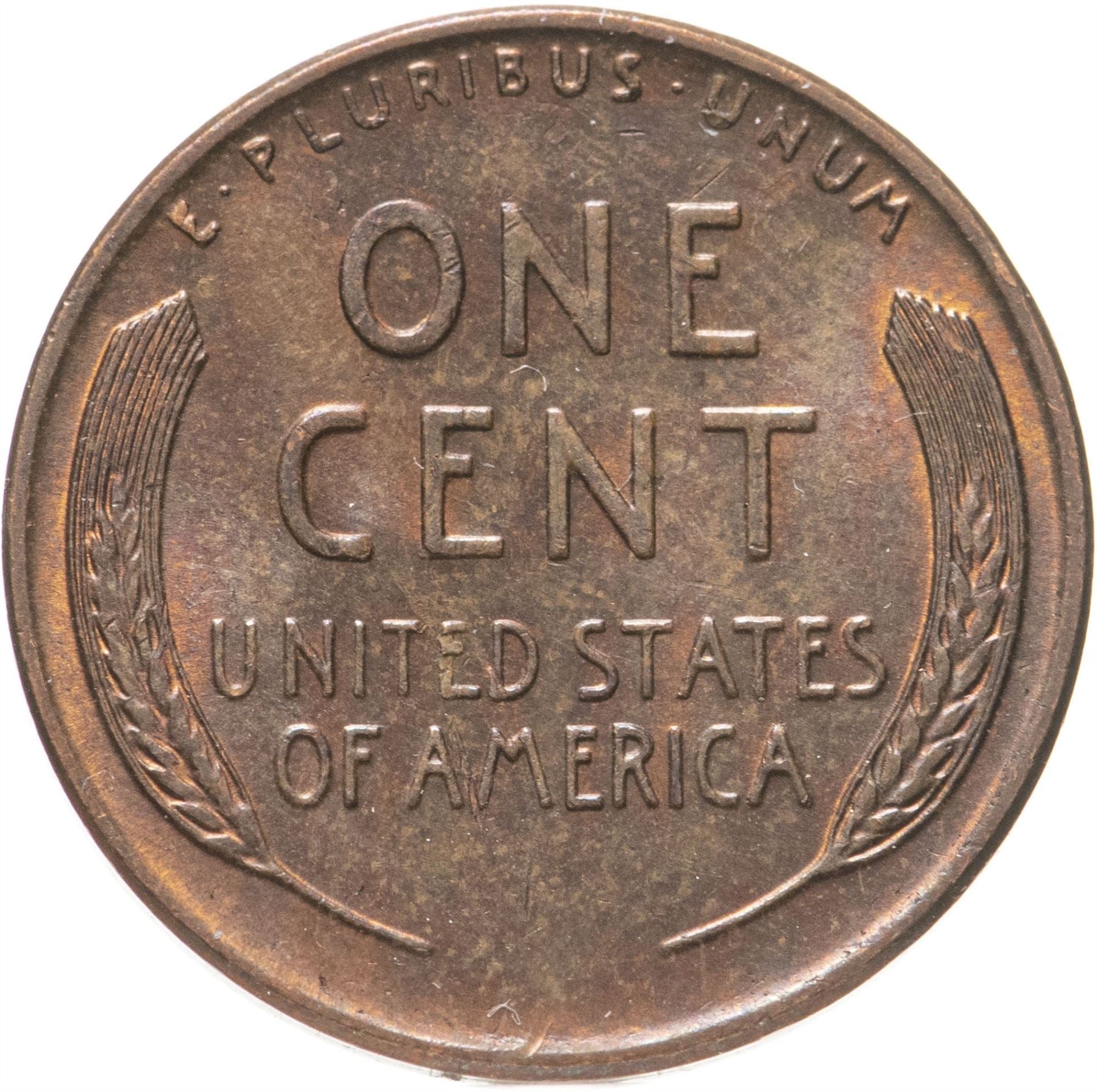 United States | 1 Cent Coin | Abraham Lincoln | KM:132 | 1909 - 1958