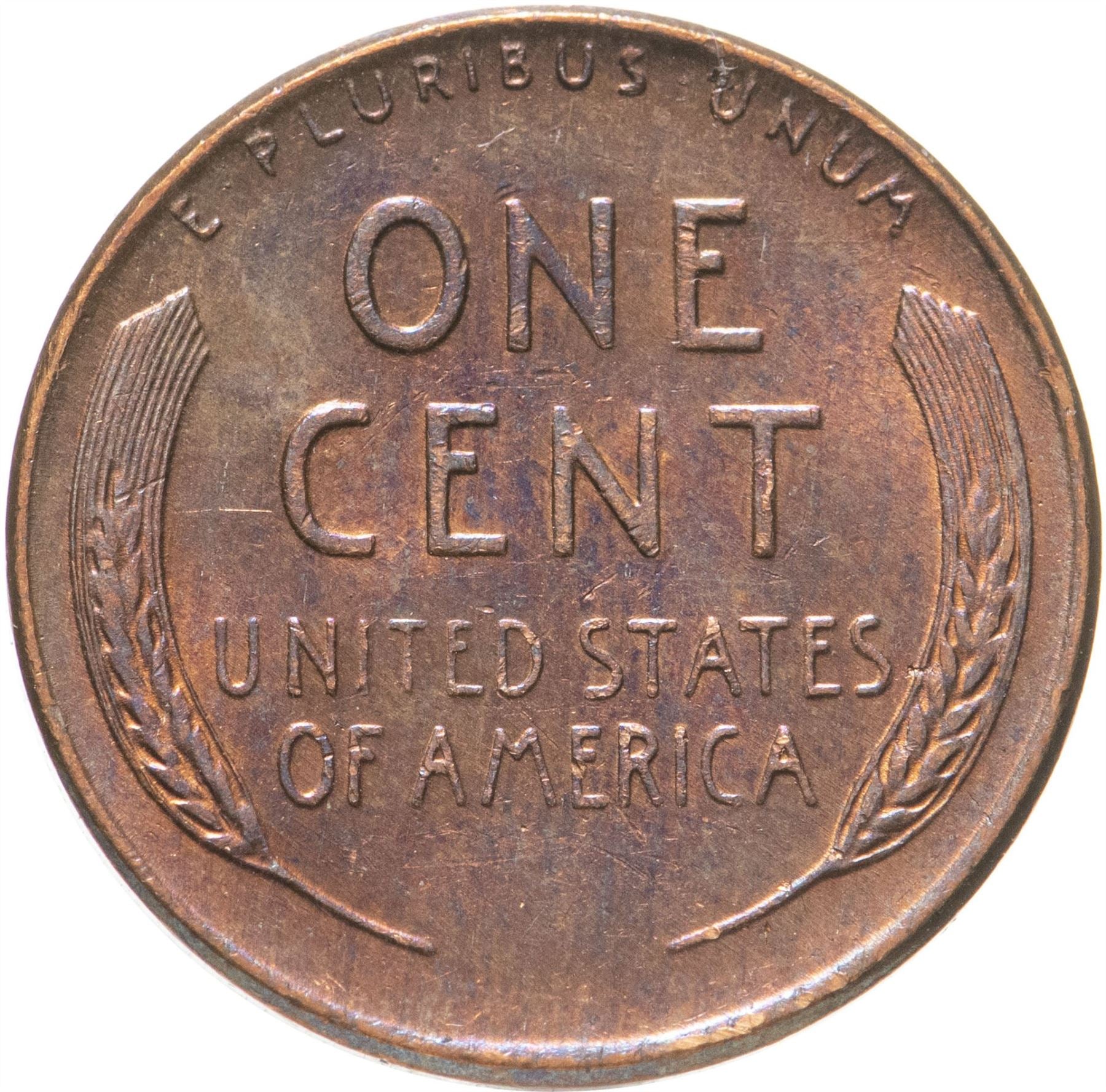United States | 1 Cent Coin | Abraham Lincoln | KM:132 | 1909 - 1958