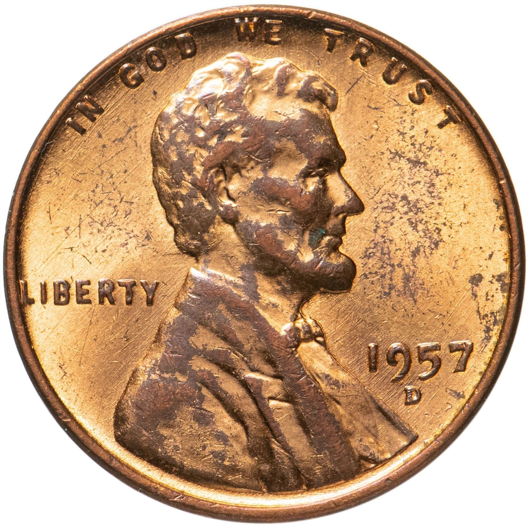 Verenigde Staten Munt Amerikaanse 1 Cent | Abraham Lincoln | Capitool Koepel | KM132 | 1909 - 1958