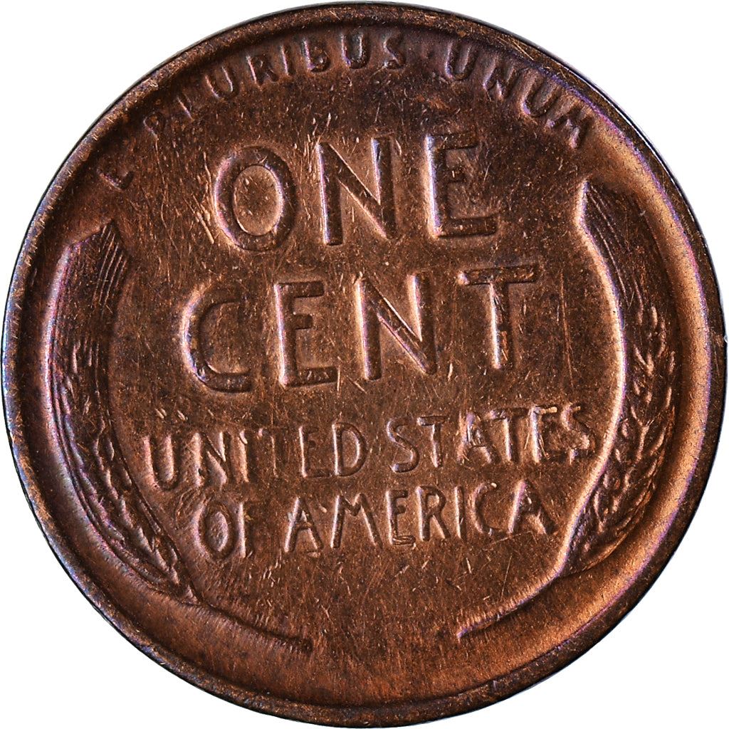 United States | 1 Cent Coin | Abraham Lincoln | KM:132 | 1909 - 1958