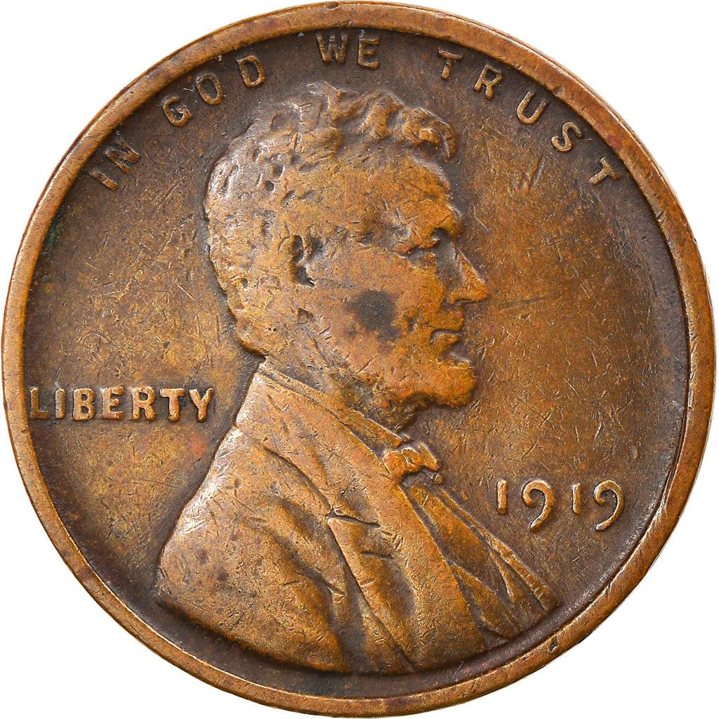 United States | 1 Cent Coin | Abraham Lincoln | KM:132 | 1909 - 1958