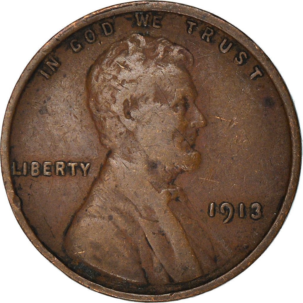 United States | 1 Cent Coin | Abraham Lincoln | KM:132 | 1909 - 1958