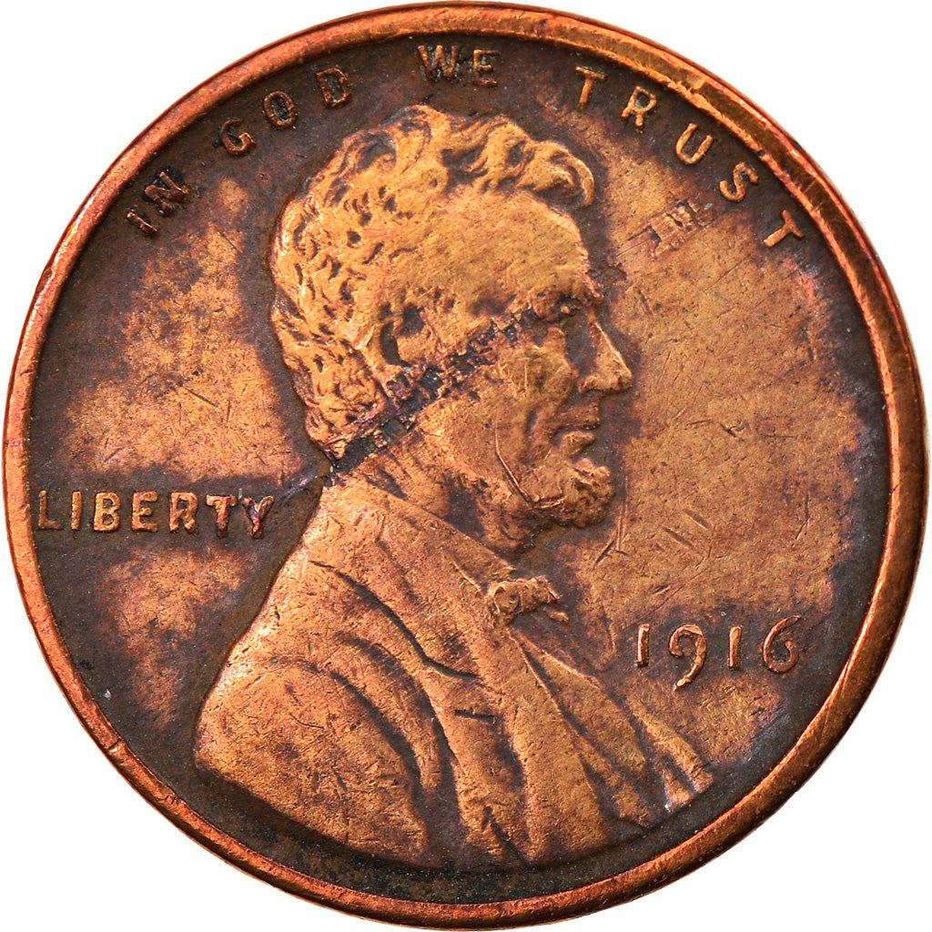 United States | 1 Cent Coin | Abraham Lincoln | KM:132 | 1909 - 1958