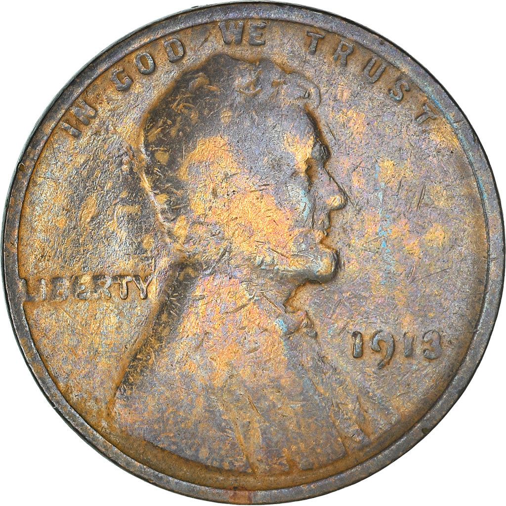 United States | 1 Cent Coin | Abraham Lincoln | KM:132 | 1909 - 1958