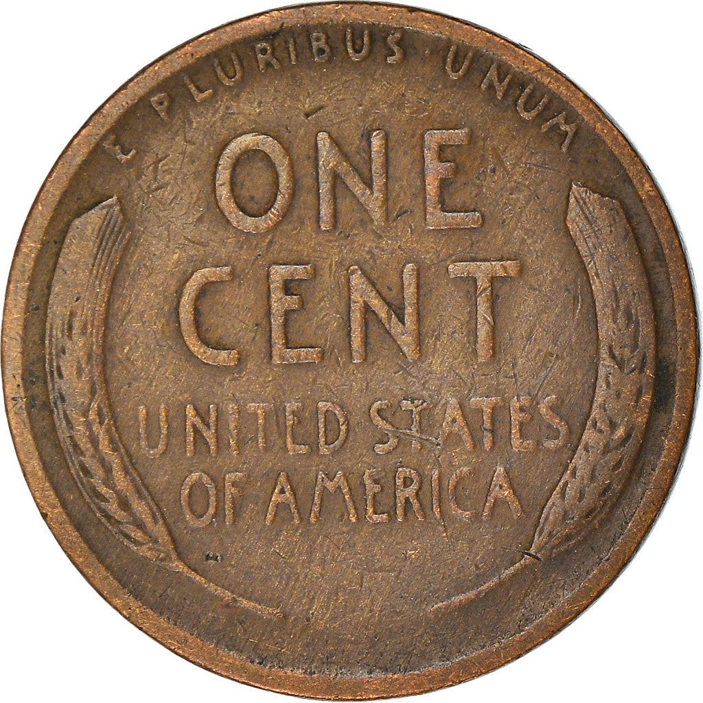 United States | 1 Cent Coin | Abraham Lincoln | KM:132 | 1909 - 1958