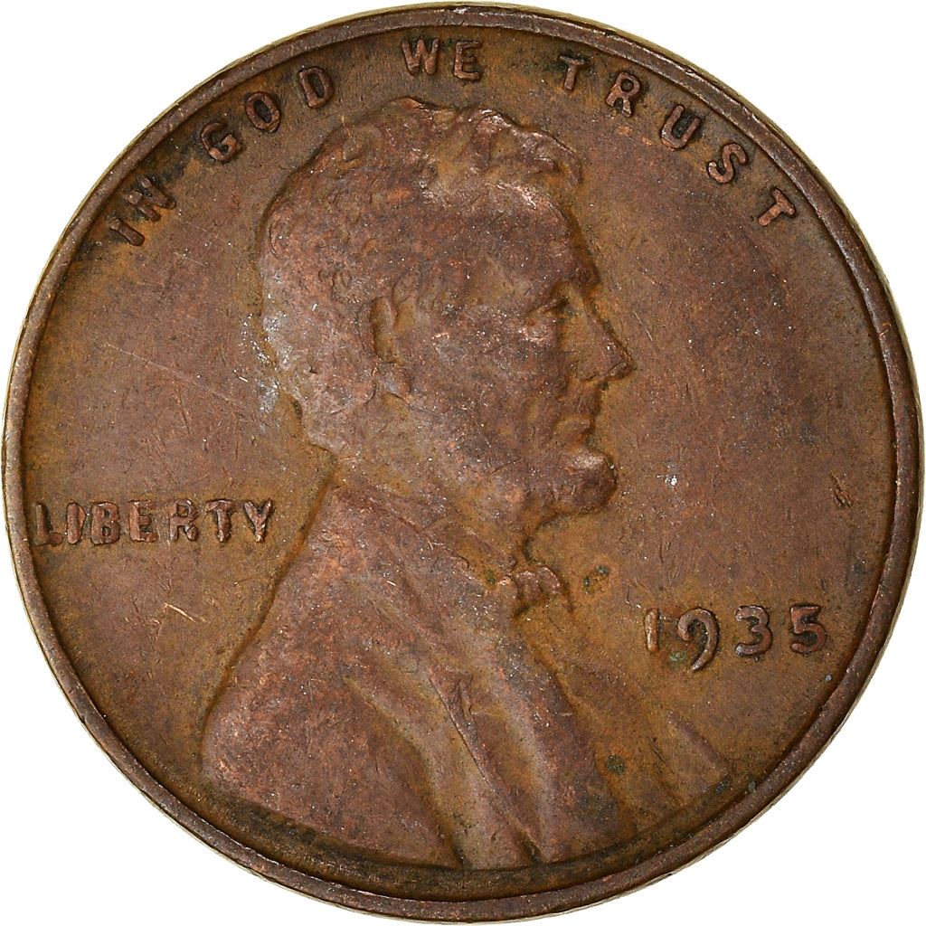 United States | 1 Cent Coin | Abraham Lincoln | KM:132 | 1909 - 1958