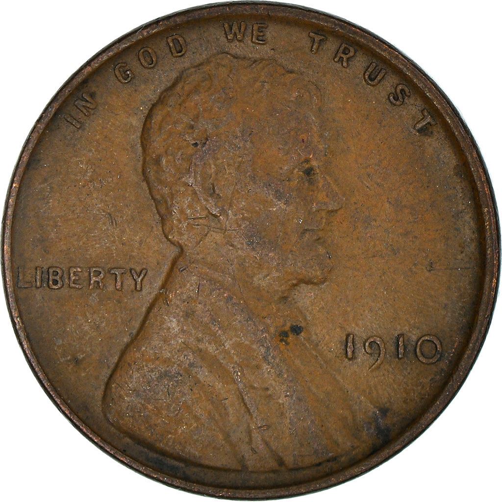 United States | 1 Cent Coin | Abraham Lincoln | KM:132 | 1909 - 1958