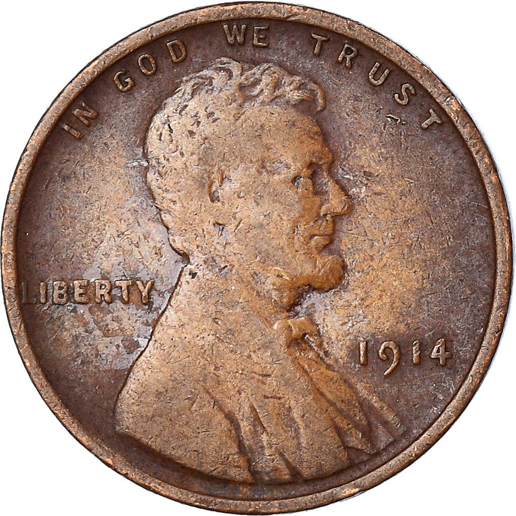 United States | 1 Cent Coin | Abraham Lincoln | KM:132 | 1909 - 1958