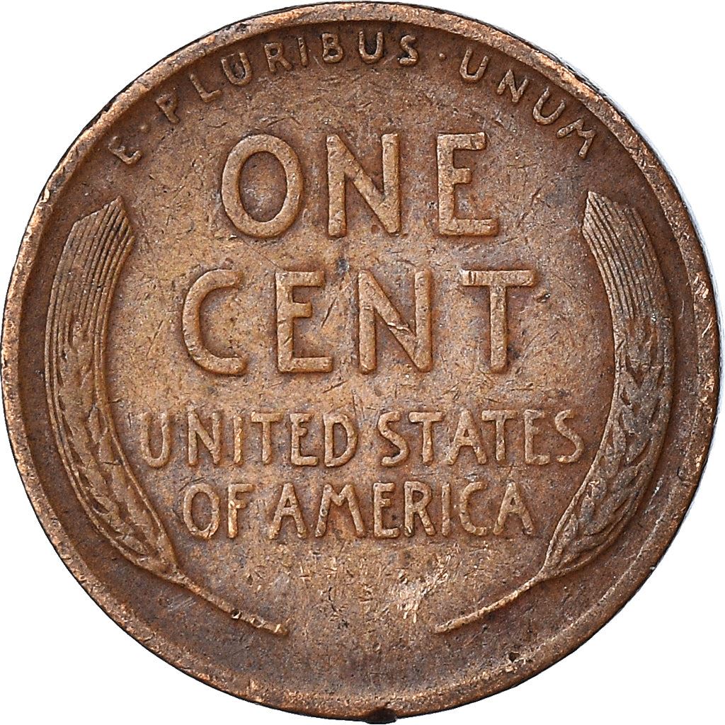 United States | 1 Cent Coin | Abraham Lincoln | KM:132 | 1909 - 1958