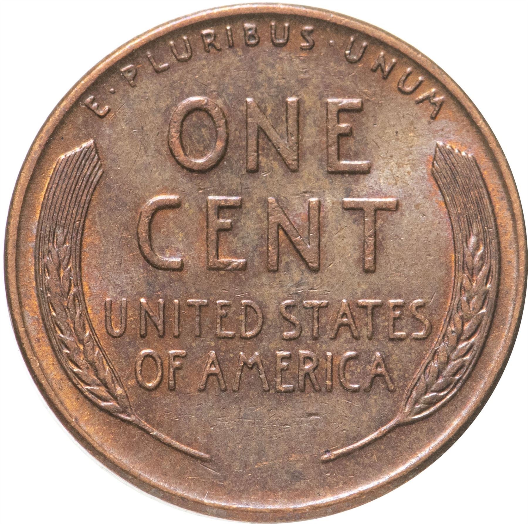United States | 1 Cent Coin | Abraham Lincoln | KM:132 | 1909 - 1958