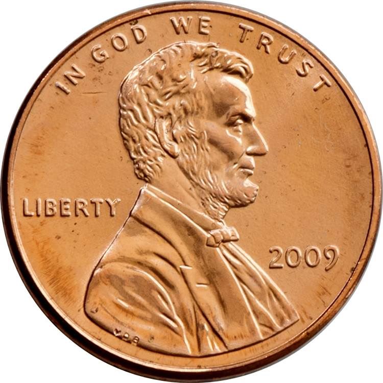 United States | 1 Cent Coin | Formative Years | Km:442 | 2009