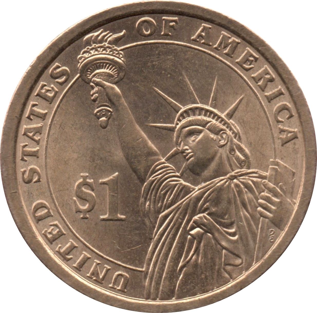United States | 1 Dollar Coin | George Washington | Km:401 | 2007