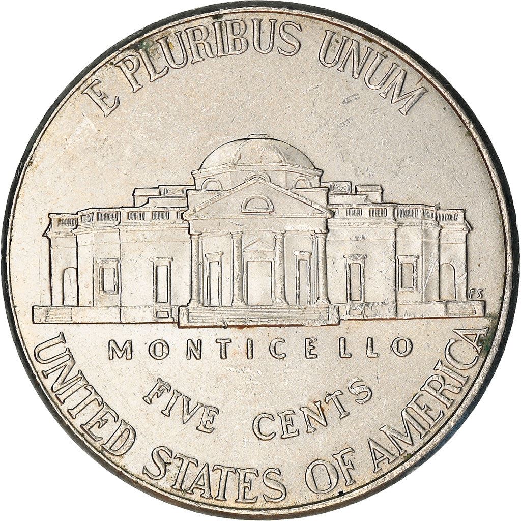 United States | 5 Cents Coin | Thomas Jefferson | KM:381 | 2006 - 2025