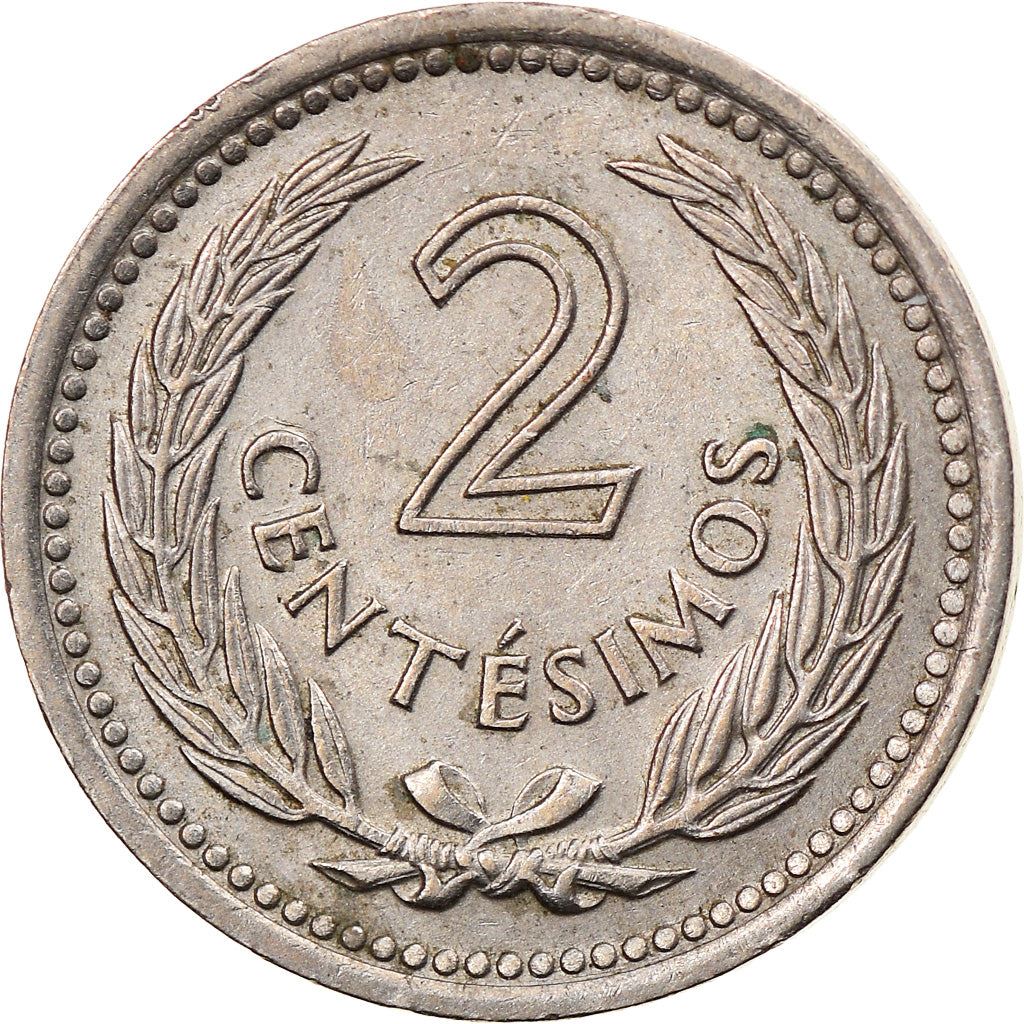 Uruguay Coin Uruguayan 2 Centésimos | Jose Gervasio Artigas | KM33 | 1953