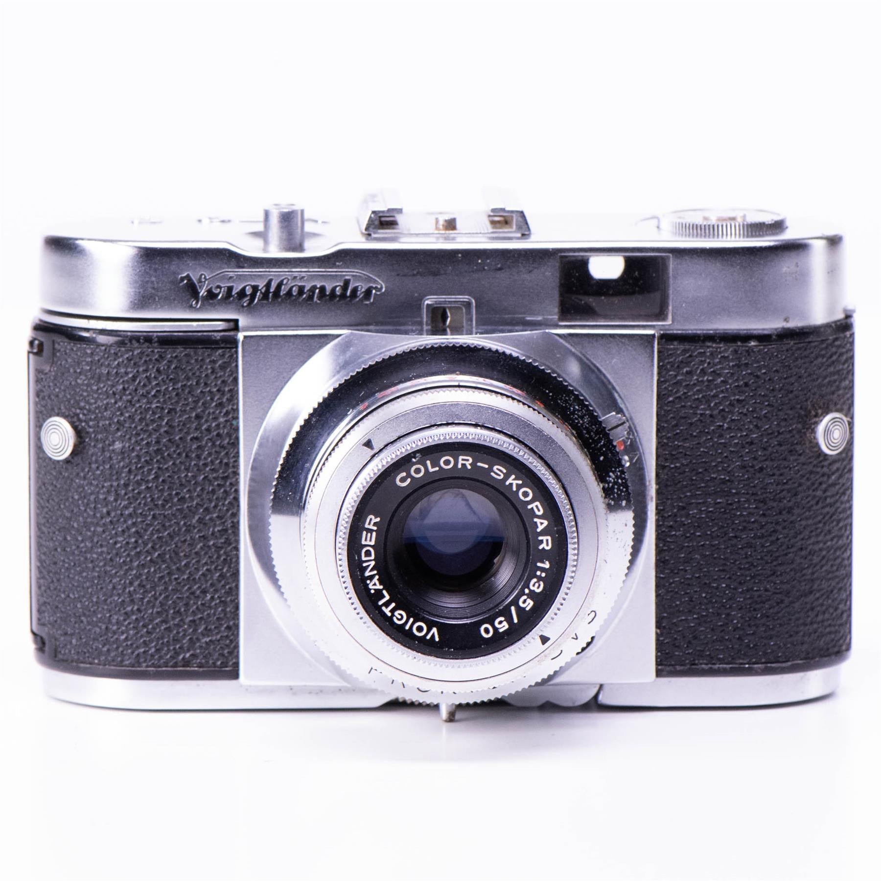 Voigtlander Vito B Camera 50mm White Germany 1954