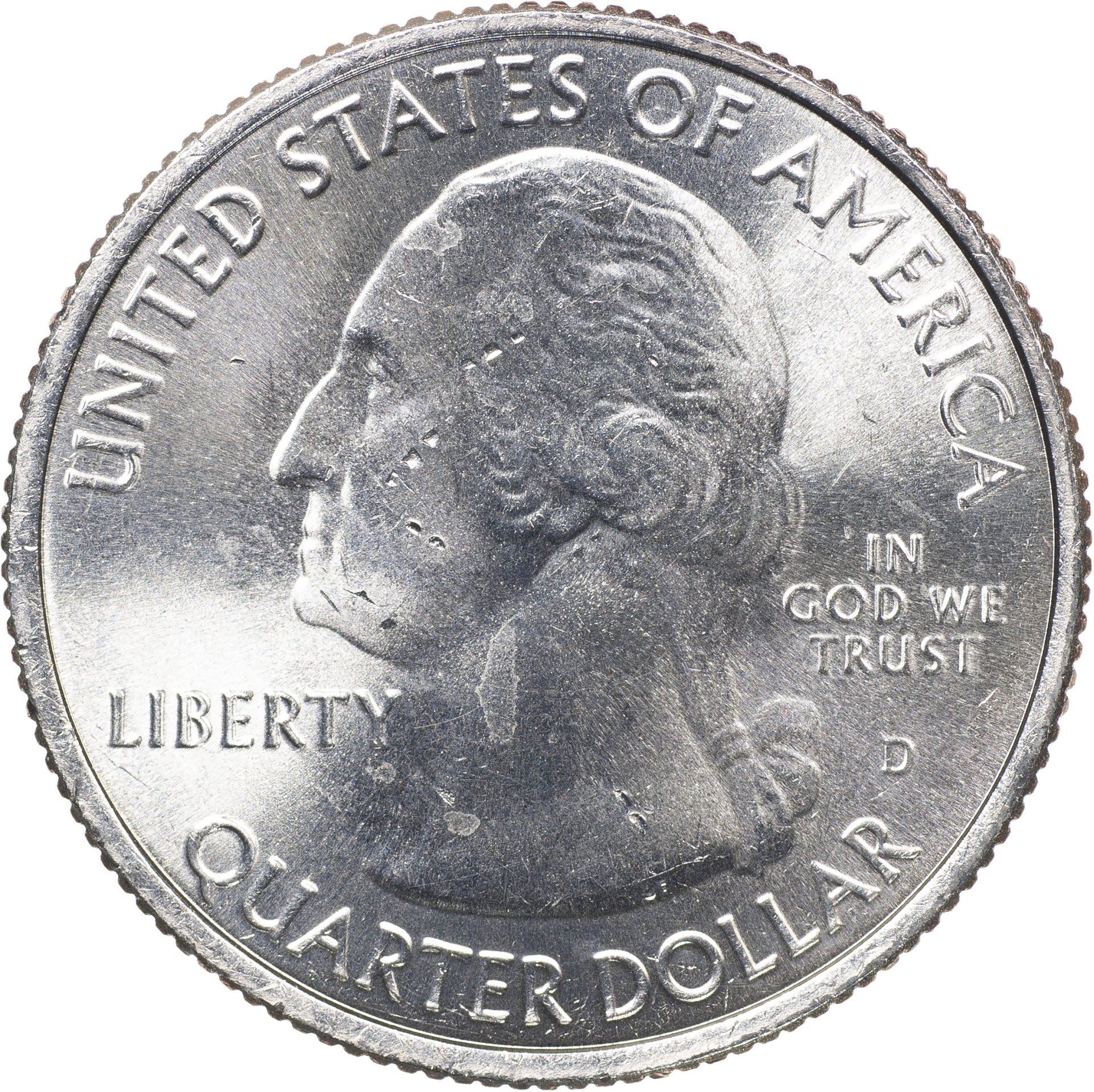 United States | 1/4 Dollar Coin | Mount Rushmore | Km:546 | 2013