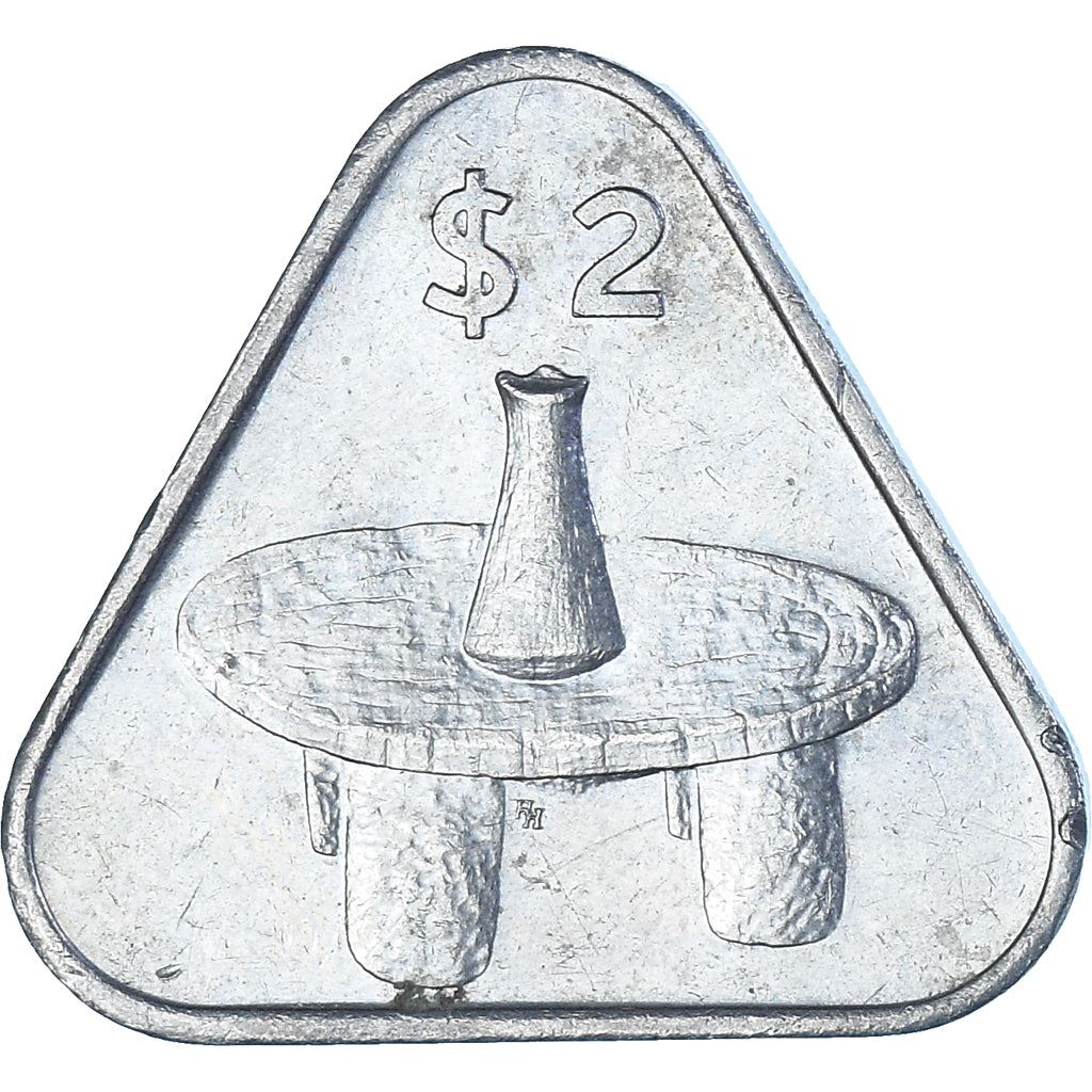 Cook Islands | 2 Dollars Coin | Elizabeth II | Mortar and Pestle | Km:38 | 1987 - 1994