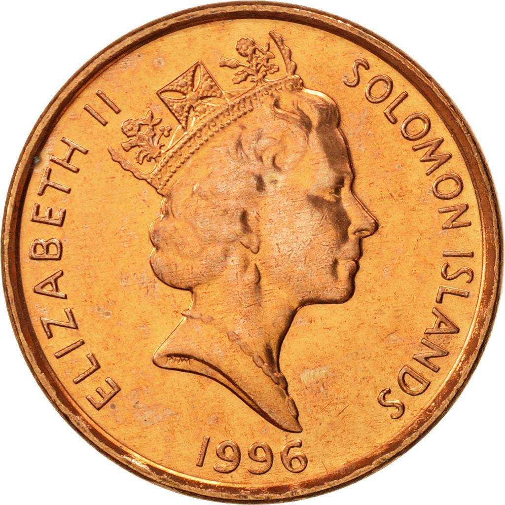 Solomon Islands | 1 Cent Coin | Elizabeth II | Food Bowl | Km:24 | 1987 - 2010