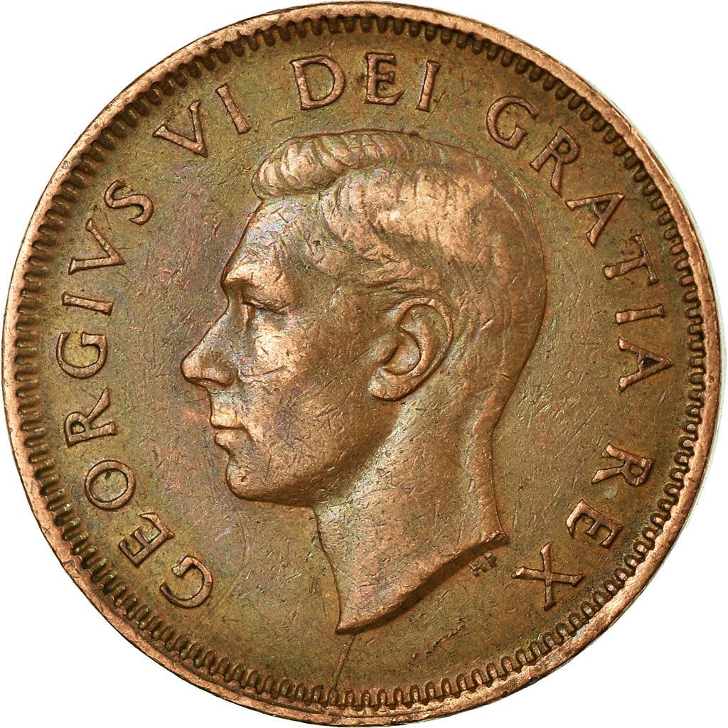 Canada | 1 Cent Coin | Bronze | without ET IND:IMP: | KM:41 | 1948-1952