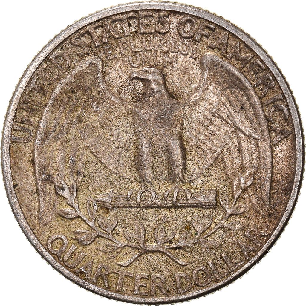 الولايات المتحدة | عملة ربع دولار | جورج واشنطن | KM:164 | 1932 - 1964